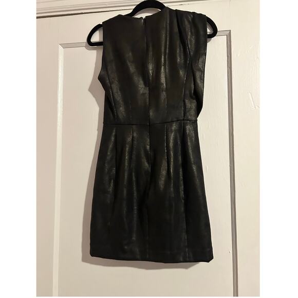 Byron Lars Beauty Mark Faux Leather Dress – Size 2 - Picture 14 of 14